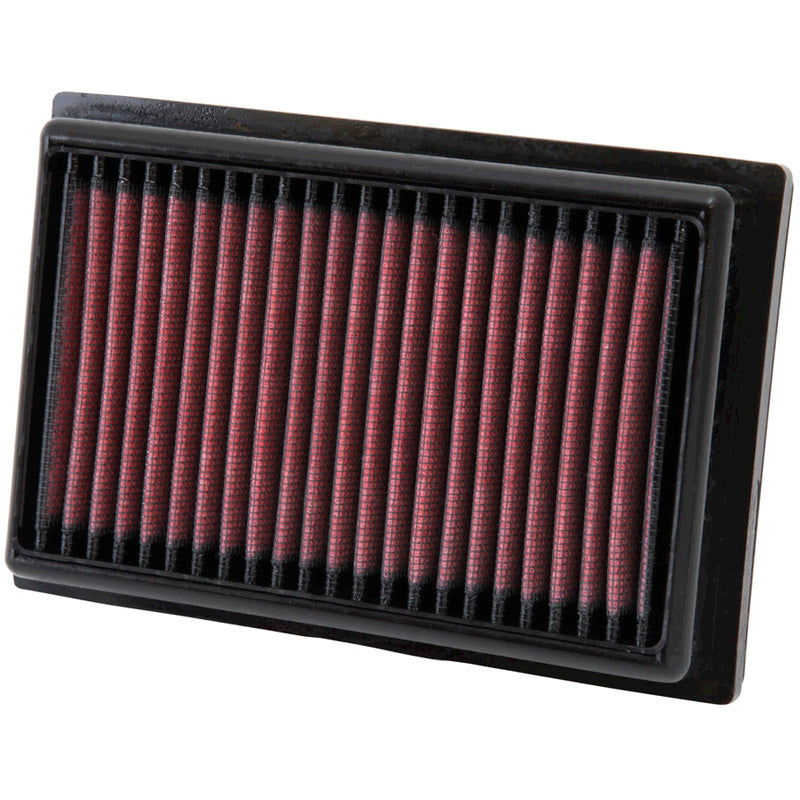 K&N Panel Filter, fits Citroën C1 / Peugeot 108 1.0 2014-2016 / Subaru Justy 1.0 2016- / Toyota Prius C 1.5 2012-2016, Toyota Aygo II 1.0 / Yaris Hybrid 1.5 2012- / Yaris 1.0 7/2014- (33-2485)