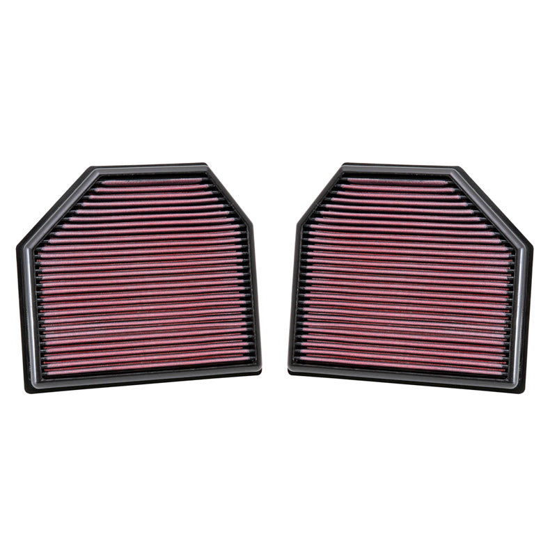 K&N Panel Filter, Fits BMW M2 3.0 2012- / M3 3.0 2015- / M4 3.0 2014- / M5 4.4 2011-2017 / M6 (Gran Coupe) 4.4 2011- (33-2488)