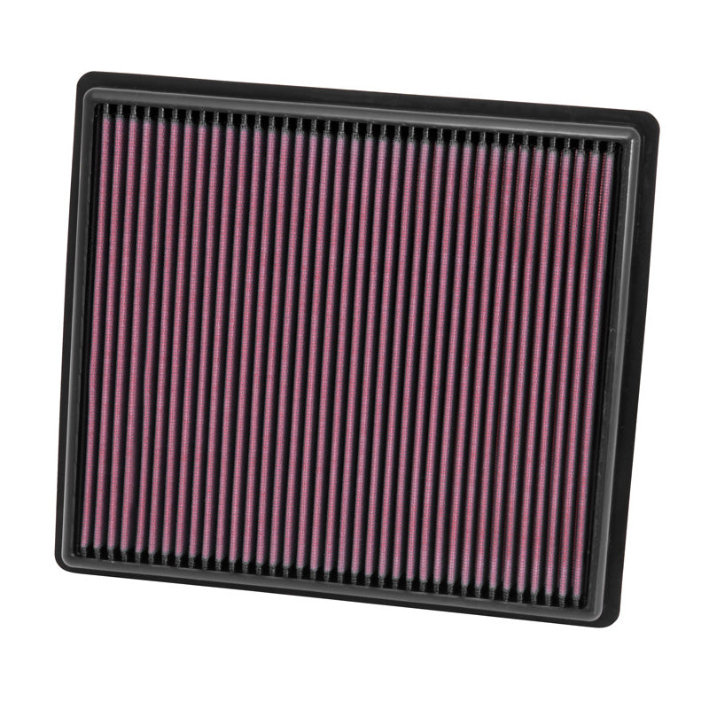 K&N Panel Filter, Fits Buick Regal 2.0 2014-2017 / Chevrolet Impala 2.5 2014-2016 / Malibu 2.0, 2.5 2013-2016 (33-2497)