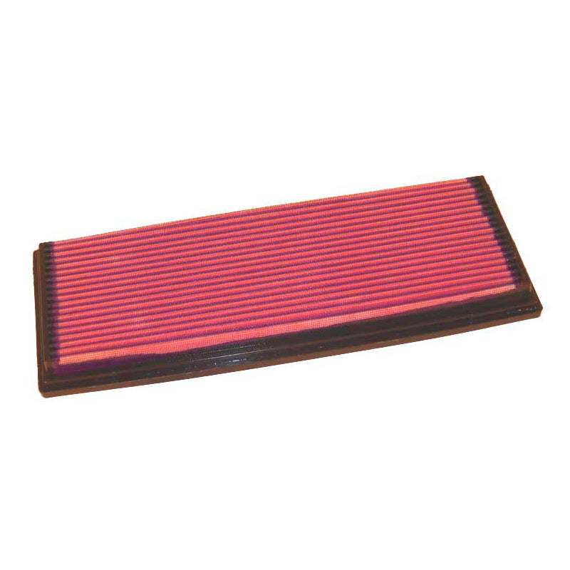 K&N Panelfilter, past op Audi A6 4.2 1994-1997 / V8 Quattro 3.6 1988-1994, 4.2 1991-1994 / BMW 530, 535 E34 / 730, 735 1988-1994 (33-2573)