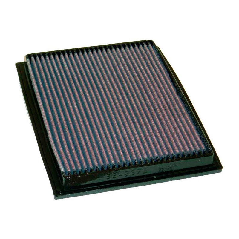 K&N Panelfilter, compatible avec Opel Senator B 1987-1991 / BMW 530, 540, 730, 740 1992-2001 / BMW 840 1993-1999 / VW Santana 2.3 1997 (33-2675)