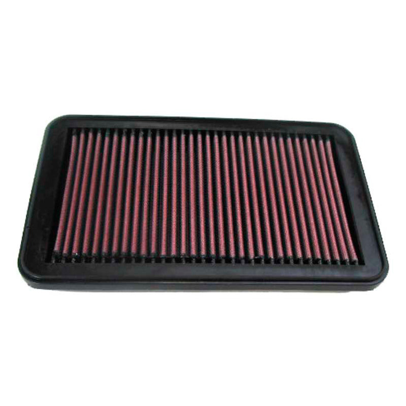 K&N Panelfilter, past op Mazda 626 / MX-5 / Miata 1991-2005/ Ford Probe 3/1994-1998 (33-2676)