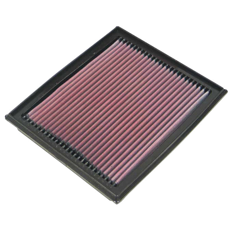 K&N Panel Filter, Fits Ford Focus II, Galaxy II, Kuga, Mondeo IV, S-Max / Volvo C30, C70, S40, S60, S80, V40 (Cross Country), V50, V70 (33-2873)