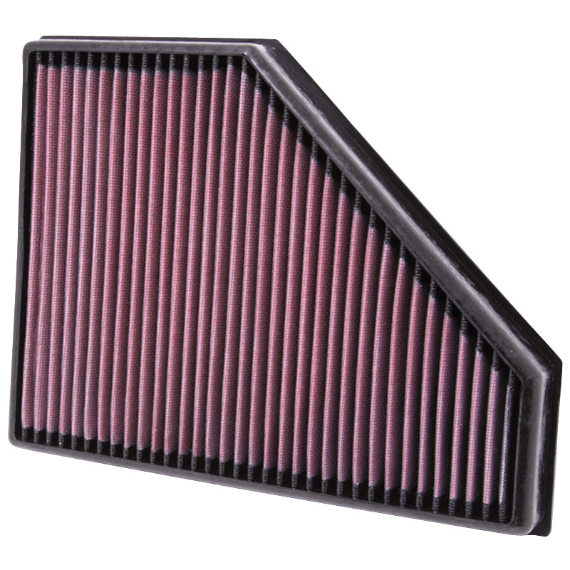 K&N Panel Filter, Fits BMW 116D / 118D&120D / 123D / 316D / 320D/ 325D / 330D / 335D 2005-2012 / X1 16D, 18D, 20D, 23D, 25D 143HP 3/2007-2015 (33-2942)