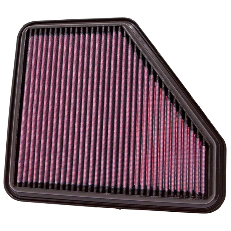 K&N Panel Filter, Fits Toyota Auris 1.4, 2.0D, 2.2D / Avensis 2.0, 2.2D / Corolla 1.4D, 2.0D / Verso 2.2D 2007- (33-2953)