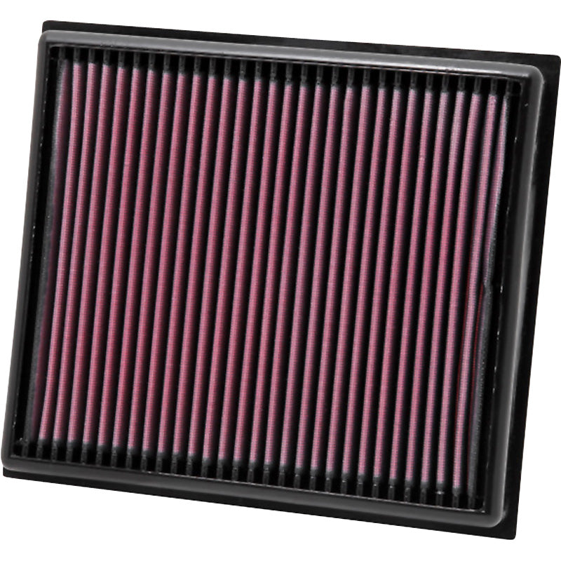K&N, Panel Filter, Washable and Reusable, Fits Opel/Vauxhall Insignia 1.4-2.8 and Saab 9-5 1.6-2.8