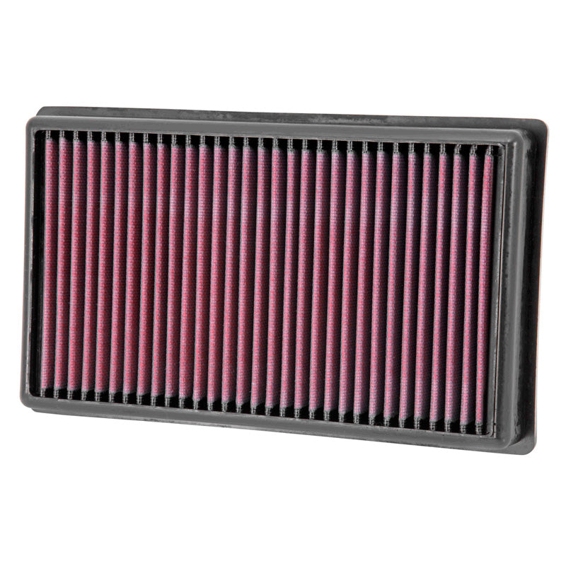 Filtre panneau K&N, compatible avec Citroën C4, C4 Picasso, DS4, DS5, Peugeot 3008, 307, 308, 5008, RCZ (33-2998)