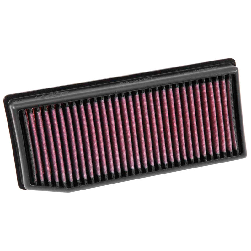 K&N paneelfilter, past op Dacia Dokker, Duster, Lodgy, Logan, Sandero / Renault Captur, Clio 2012- (33-3007)