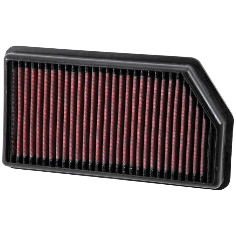 K&N filtre panneau, convient à Hyundai I30 1.4 2012-2014, 1.6D 3/2012-, 1.6 Turbo 2015-2016 / Kia Ceed 1.6D, 1.6 Turbo 2012- , Kia Forte Koup 1.6 2014-2015, Forte5 1.6 2014-2105 (33-3008)