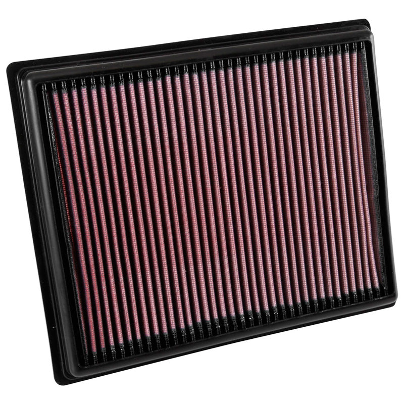 K&N Panel Filter, Fits Audi A1 1.6D 115PS, Audi S1 2.0, Seat Ibiza 1.8, Toledo 1.6D, Skoda Rapid 1.6 incl TDi, VW Polo 1.8 2014- (33-3035)