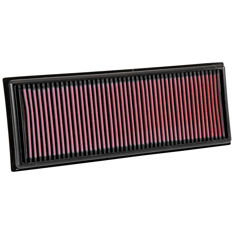 K&N Panel Filter, Fits Citroën Berlingo/C3/C3 Picasso/C4/C4 Cactus/C5 aircross/DS3/DS4 & Peugeot 2008/208/308/5008 1.2 Turbo 2013- / 208 II 1.2 2019- & Opel Grandland X 1.2 T (33-3039)