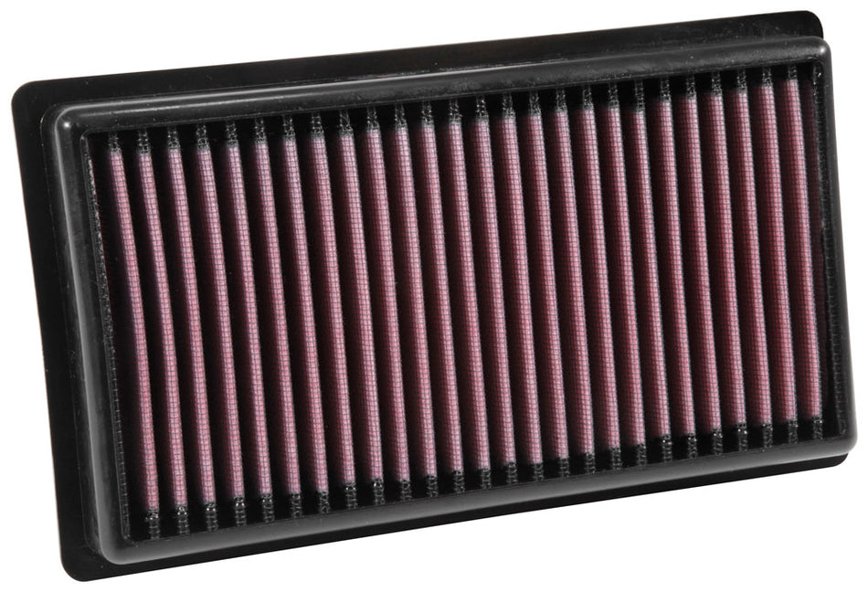 K&N Panel Filter, Fits Kia Rio 1.0, 1.2, 1.4, 1.4CDi & Rio XLine 1.4, 1.6 & Stonic 1.0, 1.6CDi 2017- (33-3081)