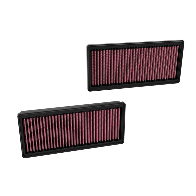 K&N Paneelfilter, past op Mercedes S-Class (W222) S560 (set van 2 stuks) (33-3183)