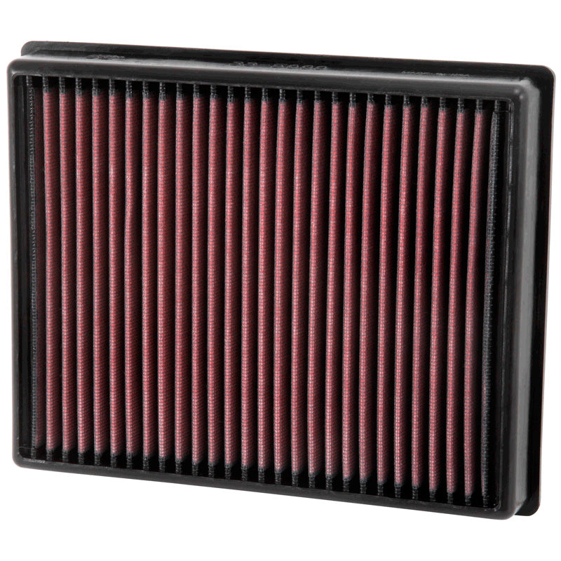 K&N Panel Filter, Fits Ford Edge 2.0 D, 2.7. 3.5 / Fusion 1.5, 1.6, 2.0 Turbo, 2.5 / Galaxy 1.5, 2.0 / Mondeo V (ex. Hybrid) / S-Max 1.5, 2.0 2013- (33-5000)