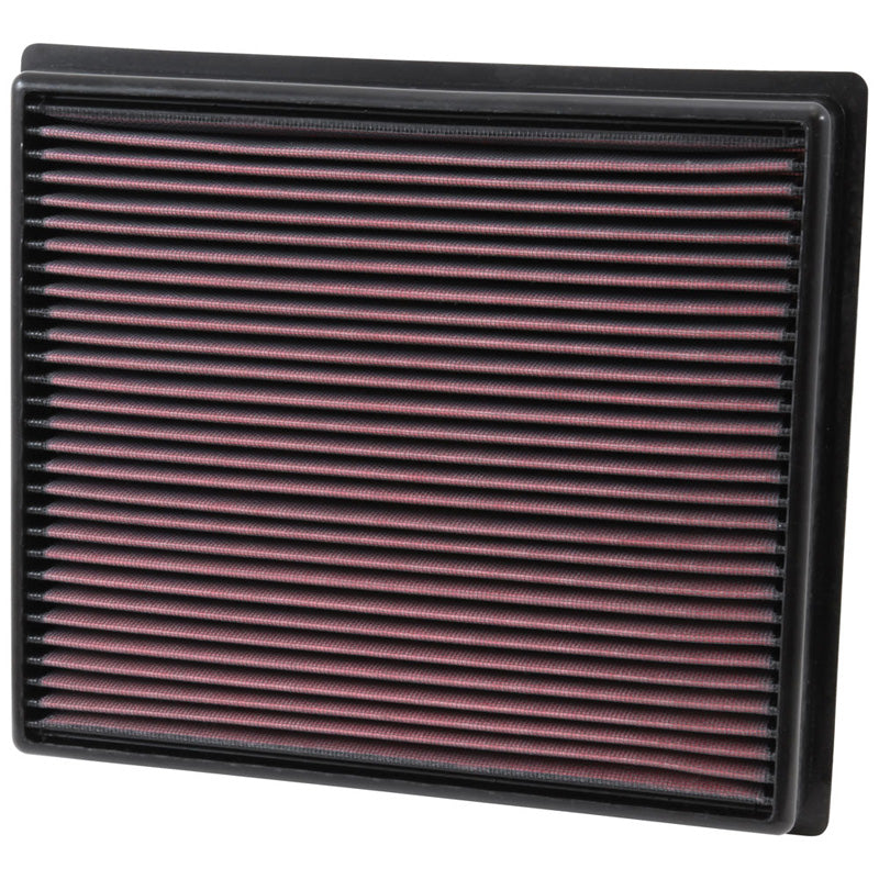 K&N Panel Filter, Fits Toyota Sequoia 5.7 2014-2016, Tacoma 3.5 2016, Tundra 4.6, 5.7 2014-2016 (33-5017)