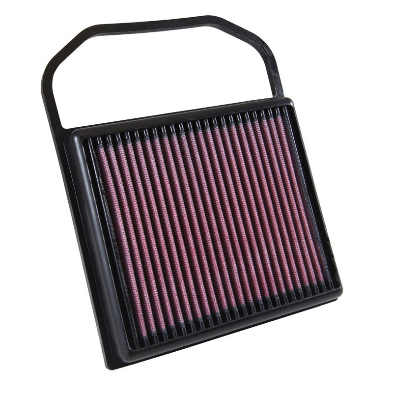 K&N Panel Filter, Fits Mercedes C400, C450, CLS400, E320 coupe cabrio, E400, GL400, GLC43/450 AMG, GLE43/400/450/500E, ML400, SL400 3.0 2015-, SLC43 AMG 2016-, S450 EQ Boost 2021-, C 43 AMG 2018- (33-5032)