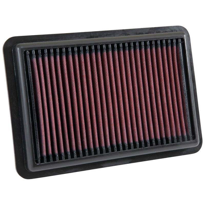 K&N Panel Filter, Fits Hyundai Elantra 1.4/1.6/2.0 2017- & I30 1.0/1.4/1.6D/2.0 2017- & Kona 1.0/1.6/1.6D 2017- & Kia XCeed 1.0/1.4/1.6 2019- & Soul 2.0 2019- (33-5050)
