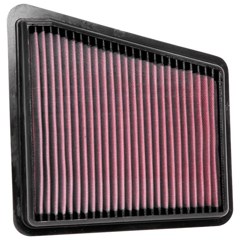 K&N, Panel filter, Washable and reusable, Fits Kia Stinger 2.0 (2018-), 600.000 miles warranty