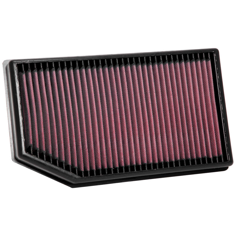 K&N Panelfilter, Fits Jeep Wrangler JL 2.0 & 3.6 2018- (33-5076)