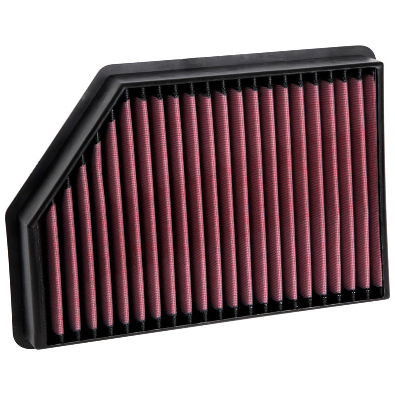 Filtre panneau K&N, compatible avec Chevrolet Silverado 2500HD/3500HD 6.6 Diesel 2020- (33-5098)