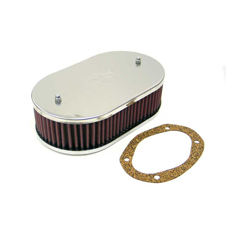 K&N Custom Racing Assembly Large Oval, convient pour Solex/Mikuni Solex 35/38 EEIT, hauteur d'assemblage 65mm (56-9060)