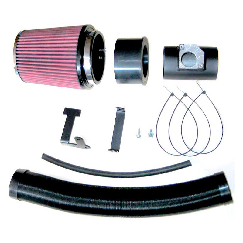 Kit d'admission d'air haute performance K&N, compatible avec Toyota Corolla 1.8 16v T-Sport 12/01-04 (57-0594)