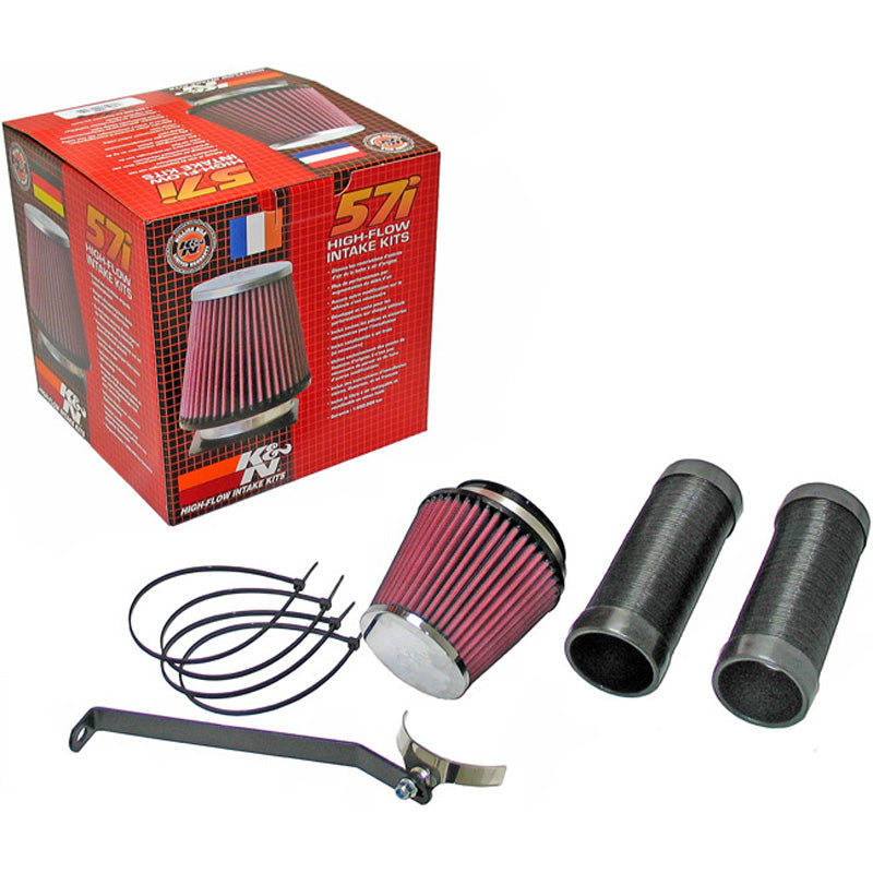 K&N, kit d’admission, compatible avec BMW E87 118D/120D + E90 318D/320D (3/2007-)