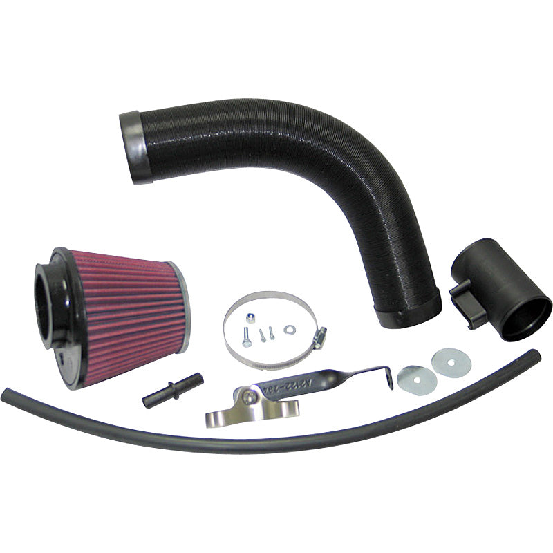 K&N performance luchtinlaatkit, geschikt voor Ford Fiesta VII 1.25/1.4/1.6 9/2008- (57-0686)