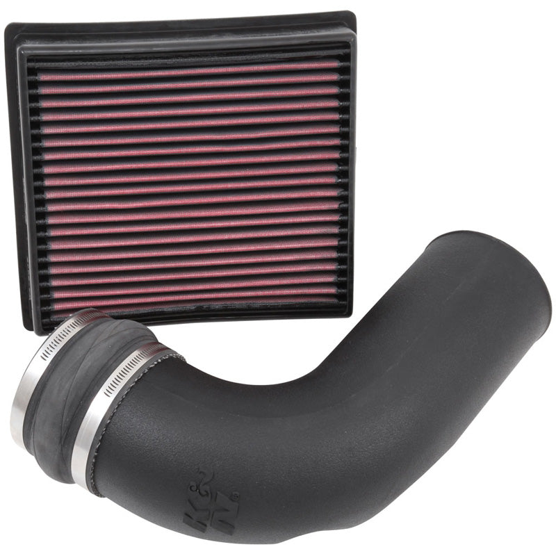 K&N Aircharger Kit, Fits Dodge Ram 2500/3500 6.7L Diesel 2013-2018 (57-1568)