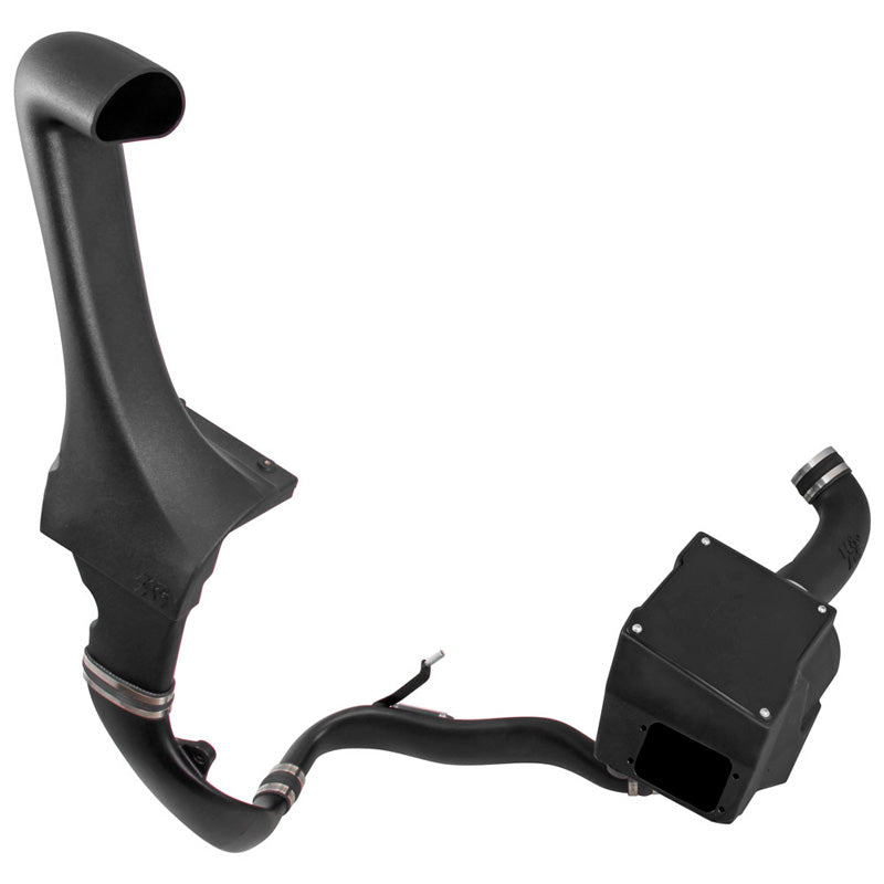 K&N Aircharger Kit, Fits Jeep Wrangler 3.6L V6 2012-2018 incl. air scoop (57-1573)