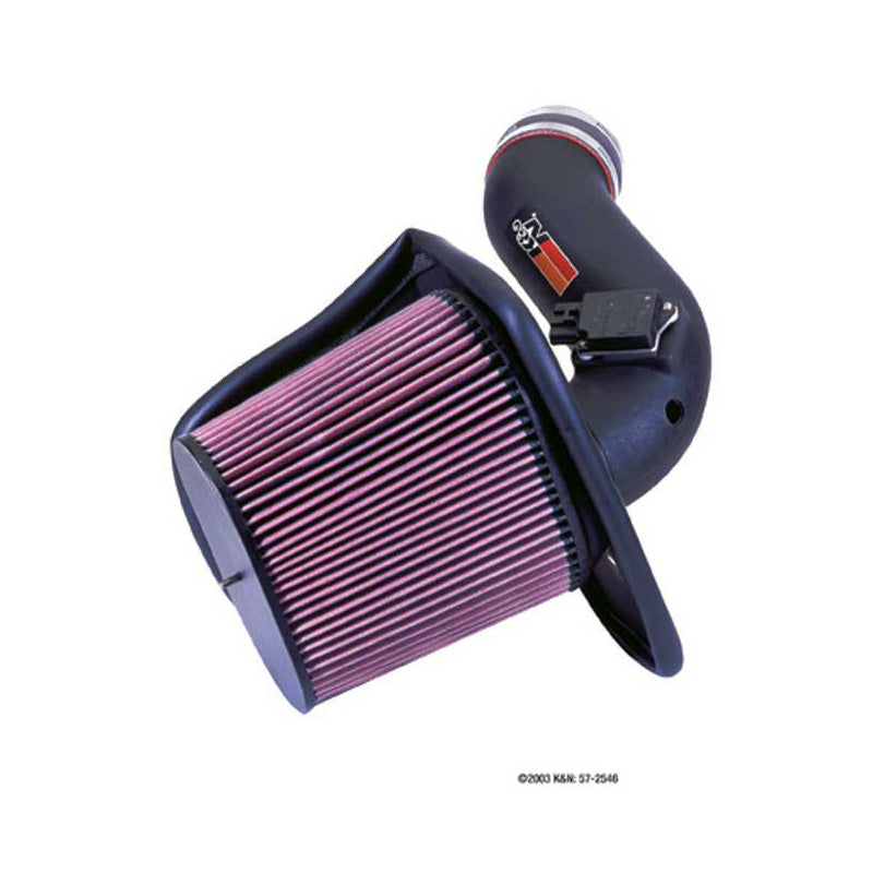K&N Performance Air Intake Kit, Fits Ford F-Series & Excursion 2003-2007 (57-2546)