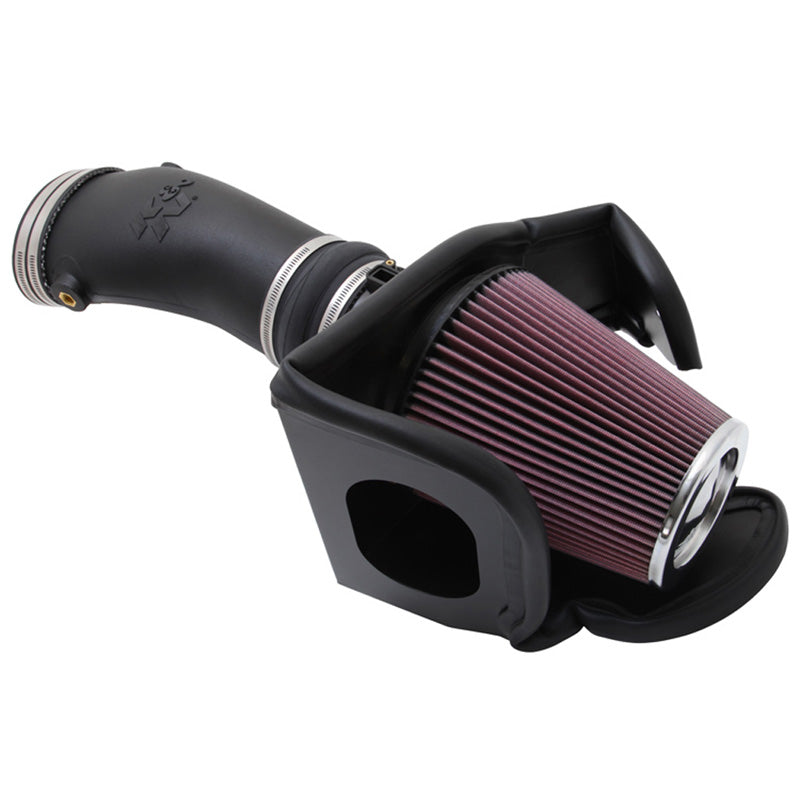 K&N, kit d’admission, filtre à air et admission d’air, compatible avec Ford Mustang Shelby GT500 (2010-2014)