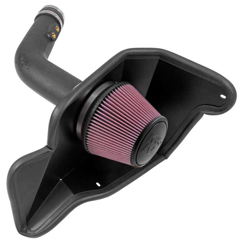 K&N Aircharger Kit, fits Ford Mustang 3.7L V6 2015-2017 (57-2594)