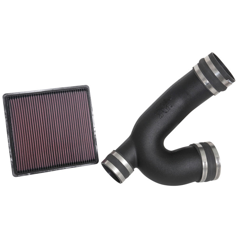 K&N Performance Air Intake Kit, Fits Ford F150 EcoBoost V6-3.5L 2018-2020 (57-2601)