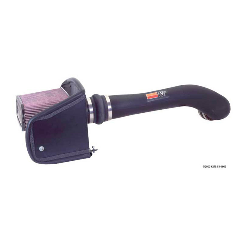 K&N Performance Air Intake Kit, Fits Hummer H2 6.0 2003-2007, Hummer H2 6.2 2008-2009 (57-3037)