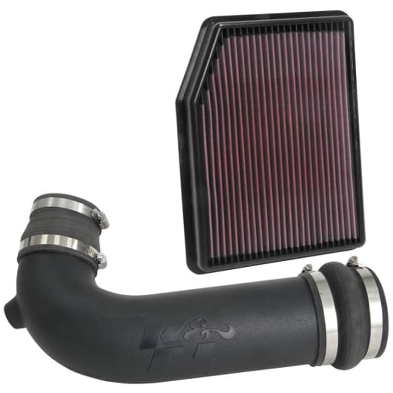 K&N Kit d’admission d’air haute performance, convient à GMC Sierra 1500 & Chevrolet Silverado 1500 4.3 V6 2019- (57-3116)