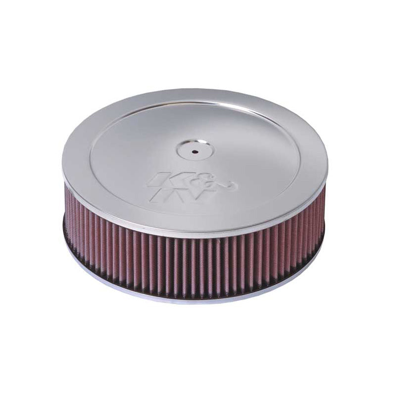 K&N rond luchtfilterelement - 130mm flens, 279mm diameter, 121mm hoogte (60-1180)