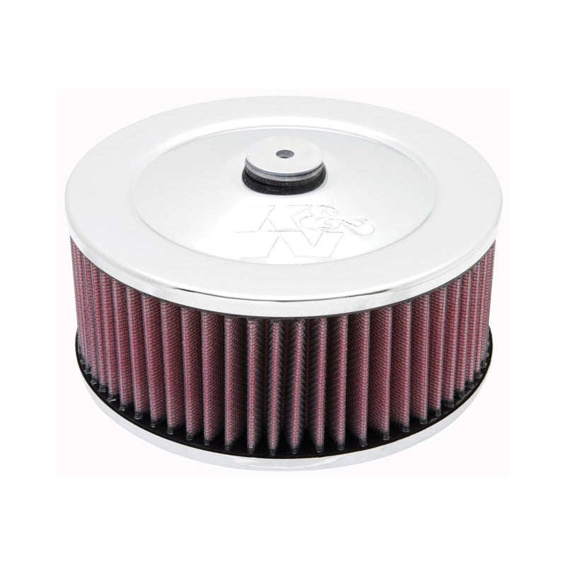 K&N rond luchtfilterelement - 130mm flens, 178mm diameter, 100mm hoogte (60-1330)