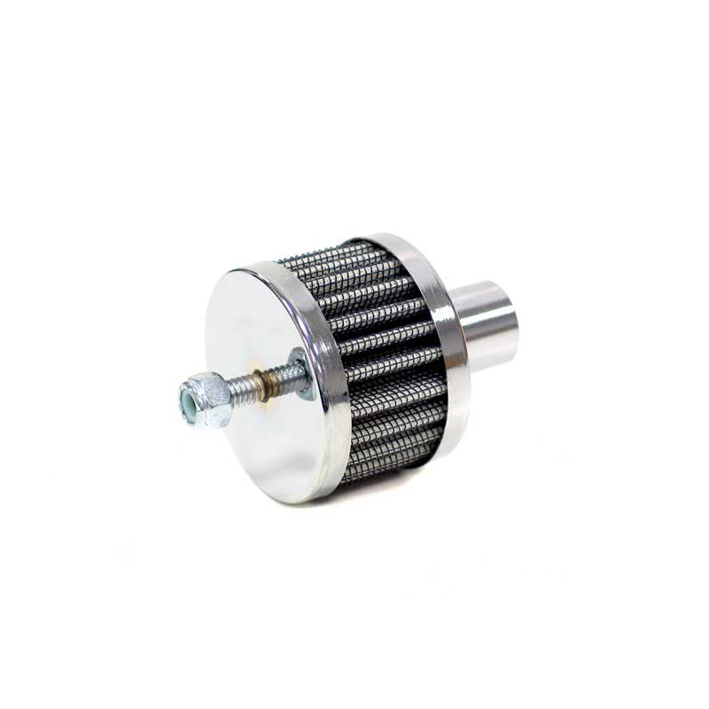 K&N Filtre de ventilation de carter - Base en acier - Bride de 19 mm - Avec goujon de montage (62-1120)