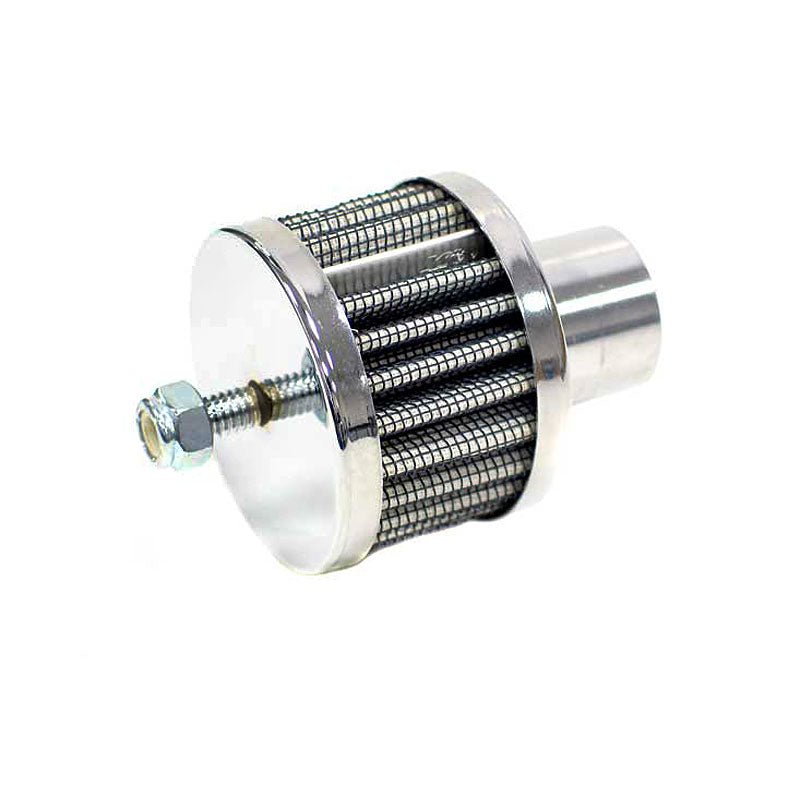 K&N Filtre de ventilation de carter - base en acier - bride de 25mm - avec goujon de montage (62-1130)