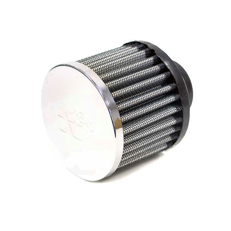 K&N Crankcase Vent Filter - Base en caoutchouc - bride de 32mm (62-1390)
