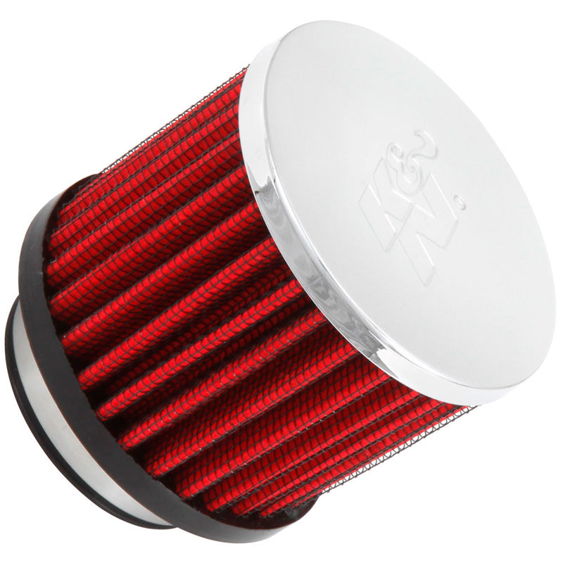 K&N Filtre de reniflard de carter - Base en caoutchouc - bride de 44mm (62-1480)