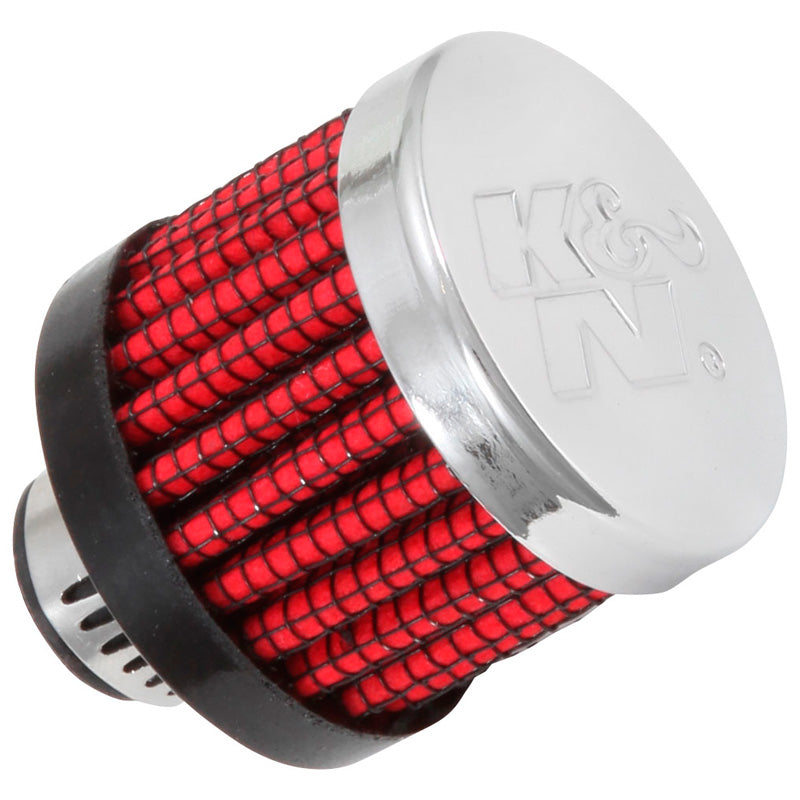 K&N Filtre de ventilation de carter - base en caoutchouc - bride de 8 mm (62-2470)
