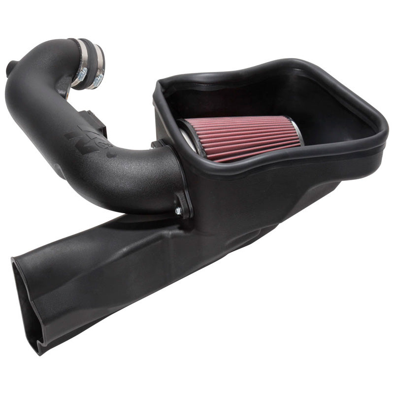 K&N Aircharger Kit, Fits Ford Mustang GT 5.0L V8 2018-2021 (63-2605)