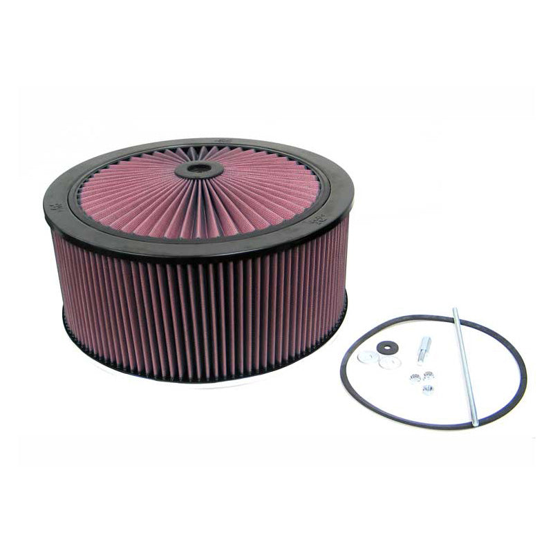 K&N X-Stream bovenste assemblage - 186mm flens, 305mm binnendiameter, 191mm hoogte (66-3100)