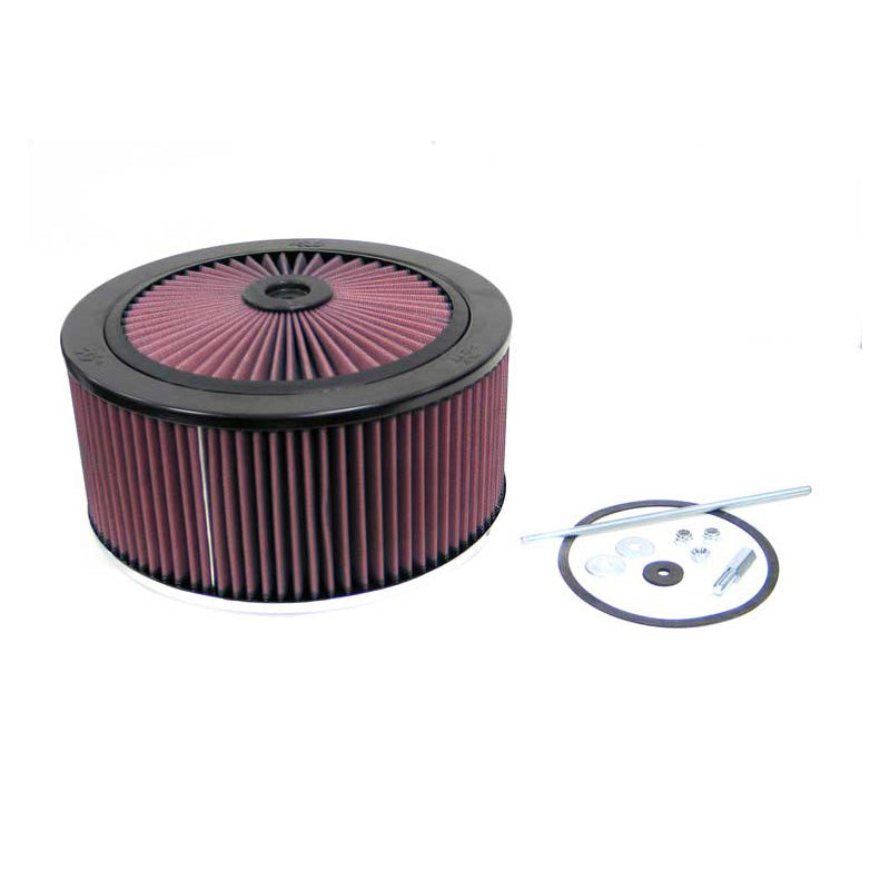 K&N X-Stream bovenste assemblage - 130mm flens, 235mm binnendiameter, 159mm hoogte (66-3130)