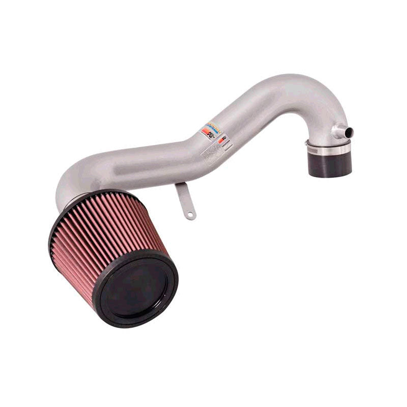 K&N Typhoon Kit, Fits Honda Civic L4-1.7L (SR) 2001-2005 - Silver (69-1008TS)