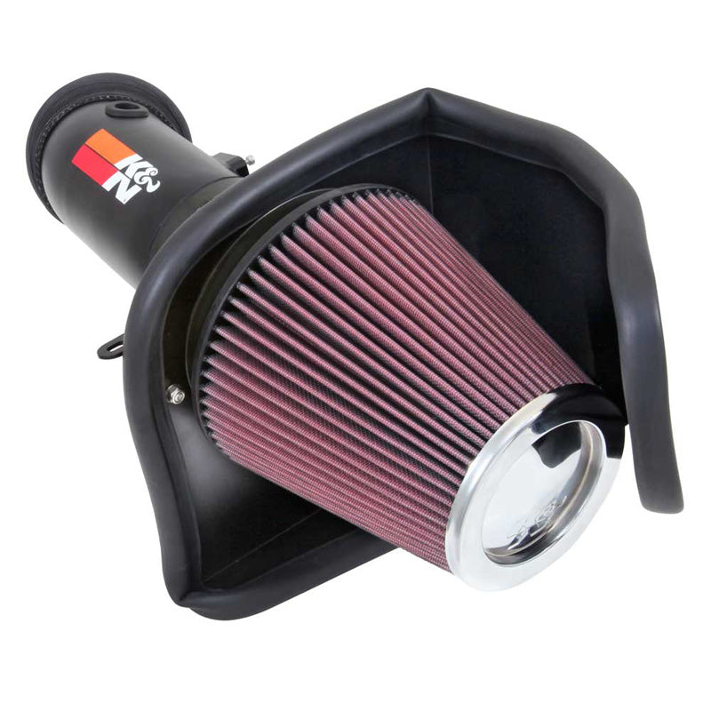 K&N Typhoon Kit, fits Dodge Challenger/Charger 6.2L 2015-2016 - Textured Black (69-2550TTK)