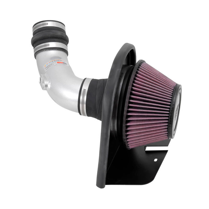 K&N Typhoon Kit, past op Ford Focus St L4-2.0L F/I 2013-2014 - Zilver (69-3518TS)