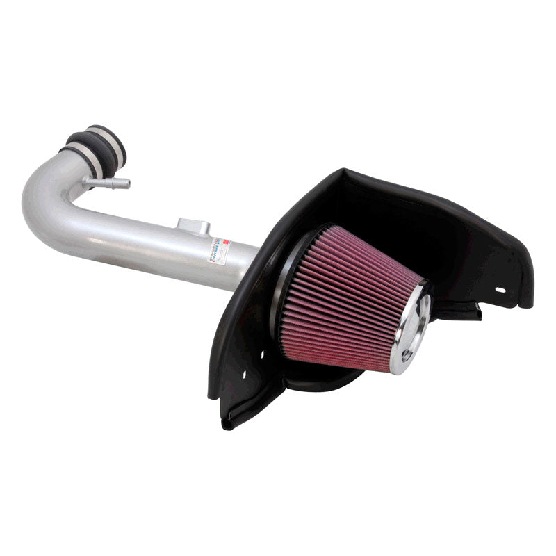 K&N Typhoon Kit, past op Ford Mustang V6-4.0L 2010 - Zilver (69-3525TS)